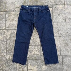 Banana Republic Straight Let Blue Denim Jeans Men's Size 38x30